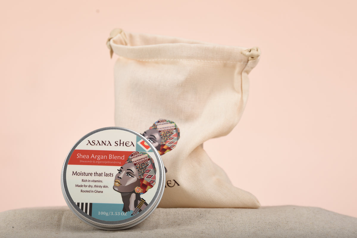 Shea- och arganblandning