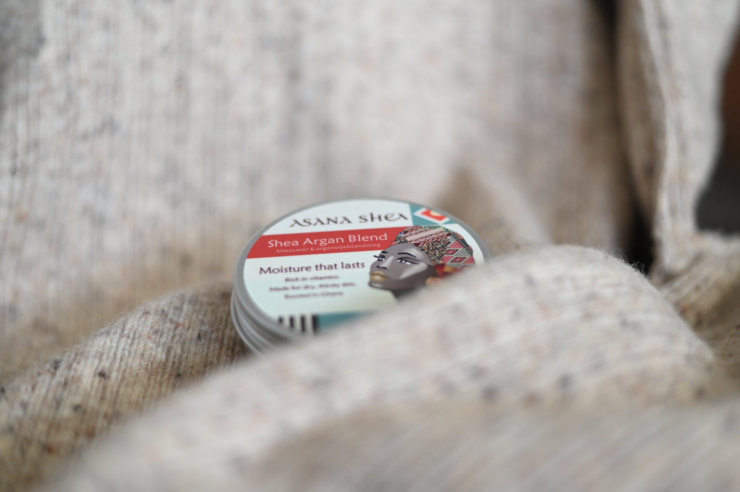 Asana Shea Sheasmör & Arganolja – fuktgivande kroppsolja
