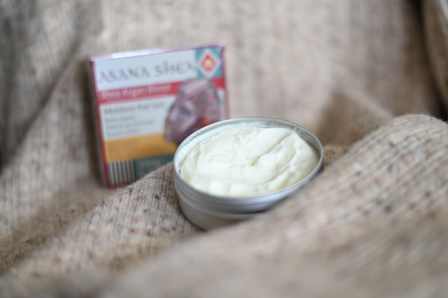 Asana Shea Sheasmör & Arganolja – fuktgivande kroppsolja